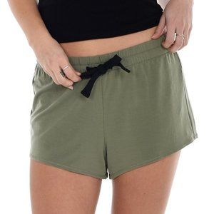 Paper Label Lucia Sleep or Lounge Shorts Green